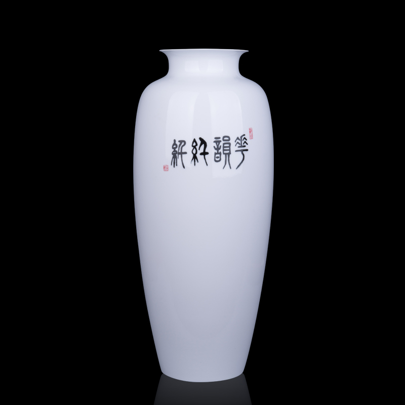 Liling porcelain glaze color hand - made ceramic vase is placed under the sitting room adornment flowers flower rhyme of fine individual works