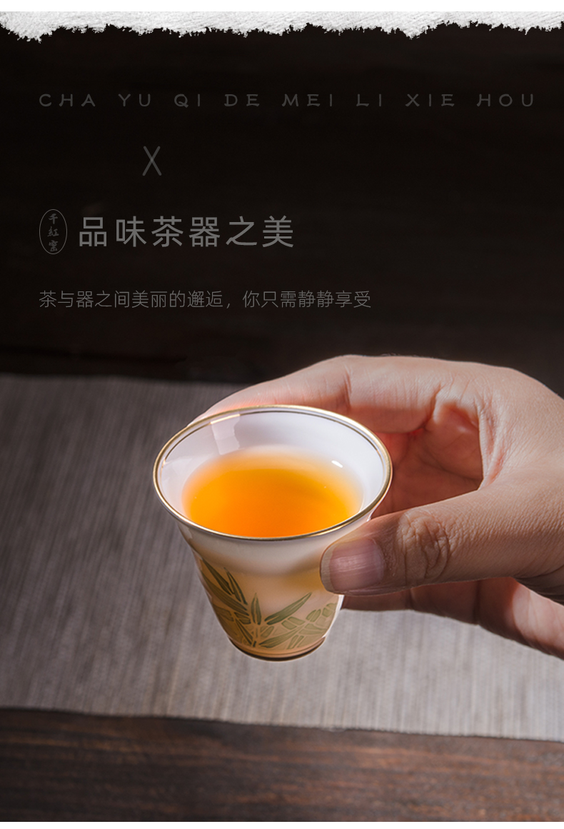 White porcelain glaze color sample tea cup under small kunfu tea cup see retro teacups hand - made ceramic masters cup