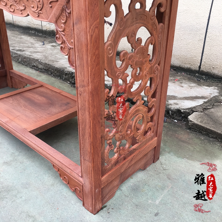 Đồ gỗ gụ Miến Điện chạm khắc gỗ hồng mộc - Bàn / Bàn mẫu bàn thờ gỗ đẹp