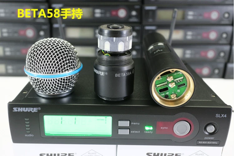 Беспроводной микрофон SHURE SLX2 Beta58 профессиональный динамический микрофон оборудование