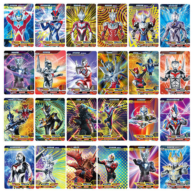 Ultraman card collection book ຊຸດເຕັມຂອງ 3D ບັດສາມມິຕິລະດັບ ປື້ມບັນທຶກບັດຄໍາເກັບກໍາປື້ມ Nebula ສະບັບ glory ຂອງຫຼິ້ນ