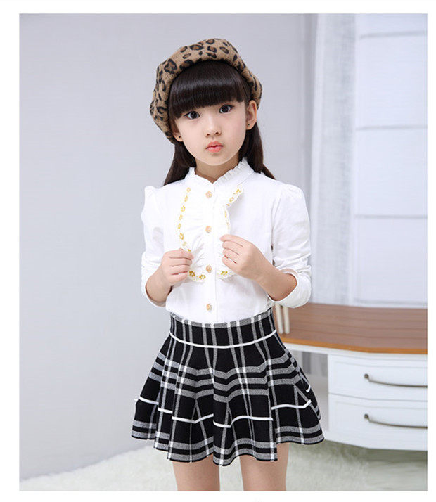 Jupe pour fille en mélange - Ref 2048942 Image 37