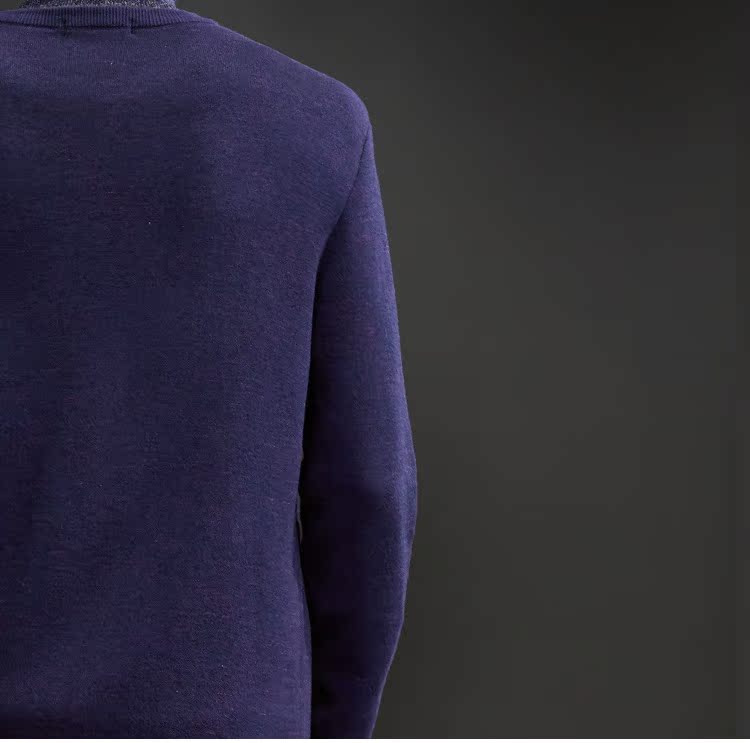 HLA / Haicang House Áo len cổ lọ cổ điển dài tay 2018 Mùa đông New Wool Blend Sweater áo khoác nam mùa đông