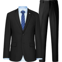 HLA Heilan House elastic elastic waist dress suit with lyocell wedding suit suit for men