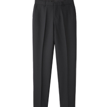 HLA Hailan House business gentleman imitation wool suit trousers autumn and winter commuting slightly elastic solid color zipper trousers for men