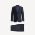 HLA / Haishu House Slim len suit 2018 mùa thu mới kinh doanh phẳng cổ áo phù hợp với nam quần short nam kaki Suit phù hợp