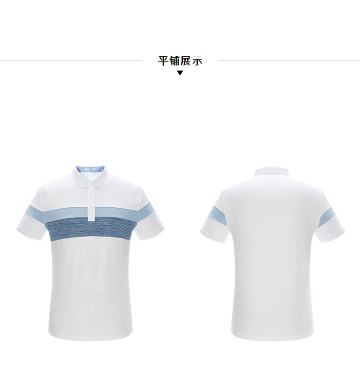 HLA Haishu Nhà thoải mái dát ngắn tay T-Shirt 2018 mùa hè mới casual breathable POLO áo sơ mi nam ao thun polo nam