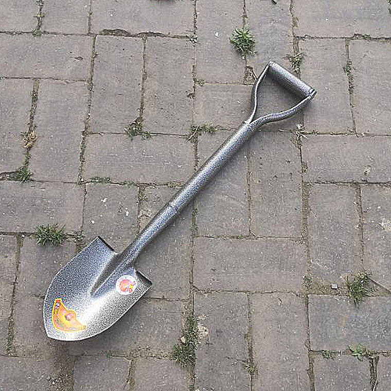 Outdoor Tip Domestic Manganese Steel Shovel Vehicular Multifunction Dug and Camping Garden Art Tool Off-road Iron Handle