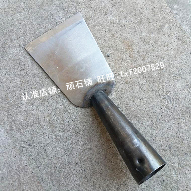 Thickened wide shovel Wild vegetable shovel Grass small vegetable garden Small garden vegetable field Gardening tools Grow vegetables grow flowers Steel shovel Farming tools