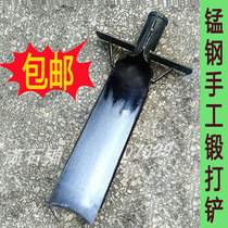 Garden spade carrying flowers digging trees shovels digging saplings manganese steel shovels agricultural forging steel shovels digging pits digging hoes