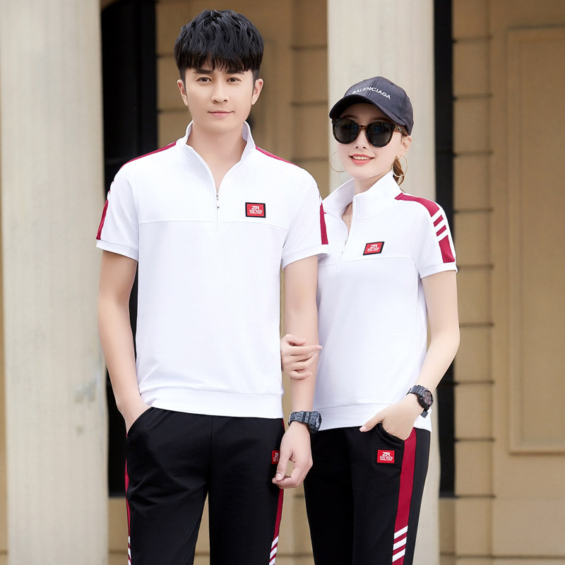 361 Sports Suit Men And Women's Summer Jordan Trends 2022 New Short Sleeve Long Pants Set Of Running Lovers