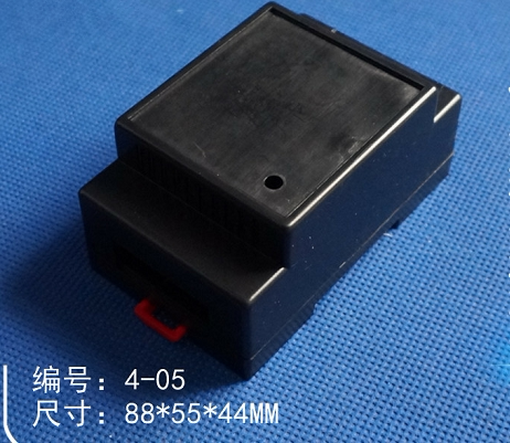 ABS plastic housing rail junction box Carrail type housing 4-05 Dimensions 88X55X44 meter housing