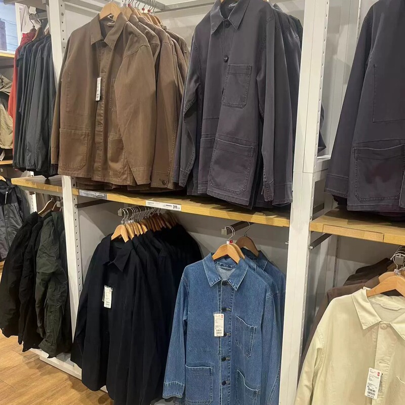 Uniqlo Men's and Women's Casual Cotton Jackets/Coats 472851/475636/463996 Uniqlo Men's and Women's Casual Cotton Jackets/Coats 472851/475636/463996