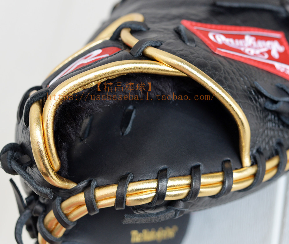  бутик бейсбол Полем иморт из японии Rawlings Hoh Baseball Barball предел высокий модель Галстук перчатки черный и серебристый 