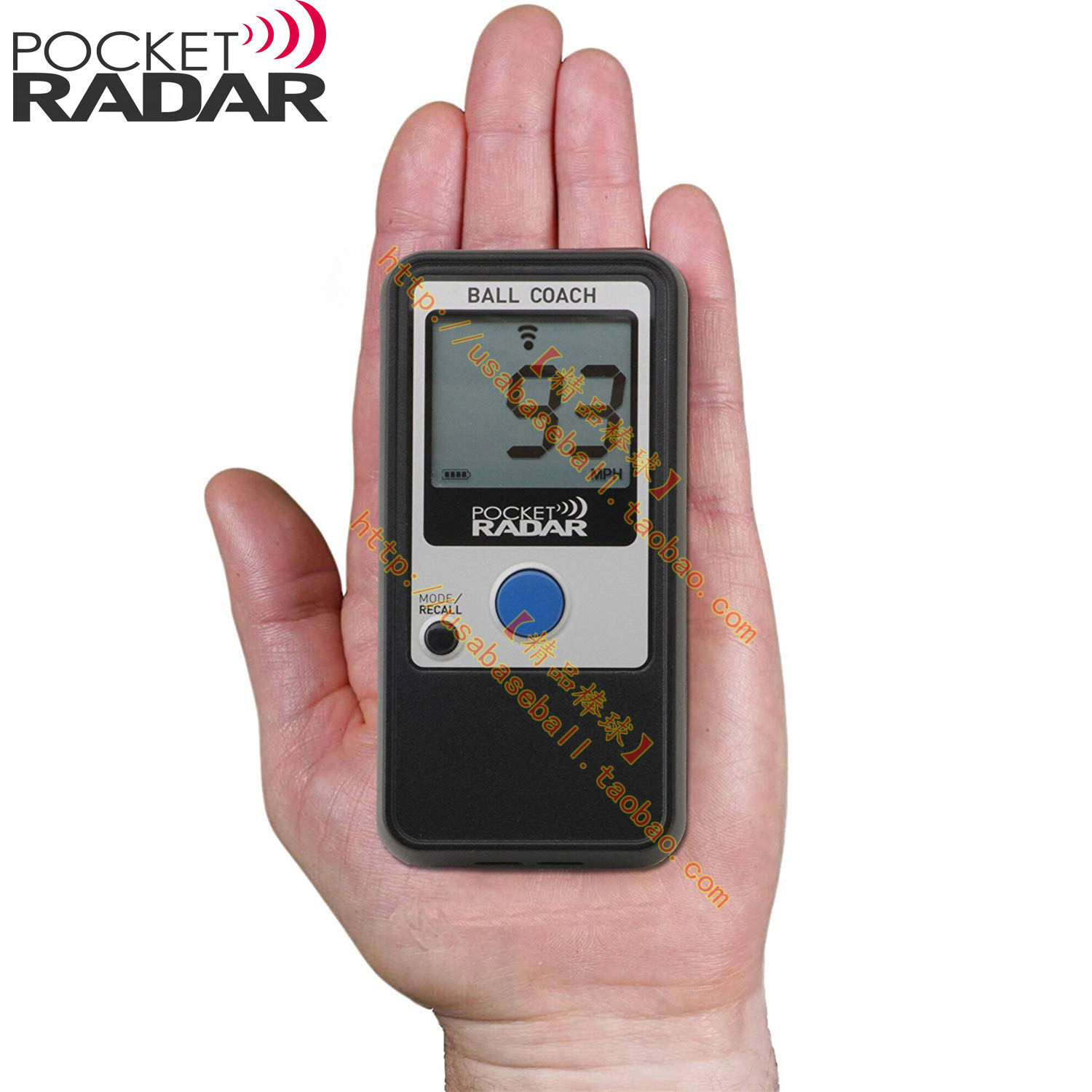 美国进口Pocket Radar雷达测速器：⚾精准捕捉每一球的速度，棒球
