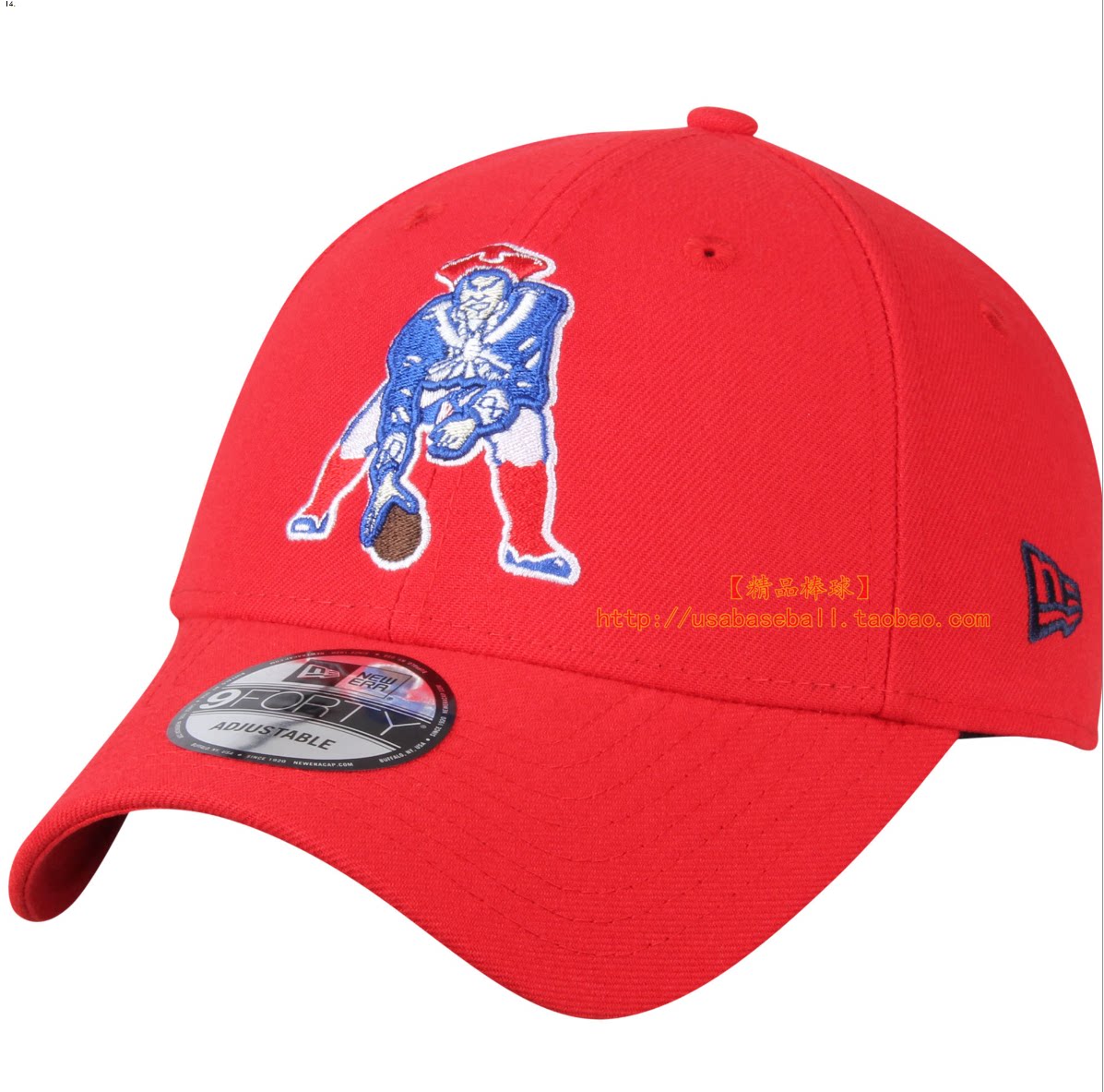 【精品棒球】美国New Era 9Forty NFL爱国者复古可调节棒球帽