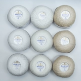 Импортные кружевные шелковые нитки, настольный коврик, базовая хлопковая окрашиваемая накидка, 100G