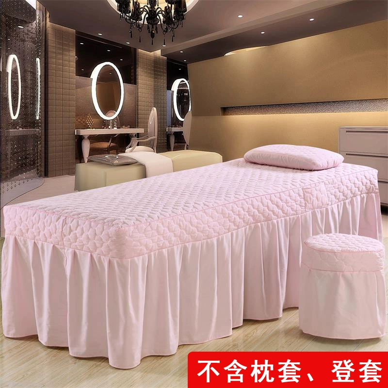 Beauty khăn trải giường một mảnh bộ giường bedspread thẩm mỹ viện massage đơn giản có thể được tùy chỉnh dầu gội bedspread - Trang bị tấm