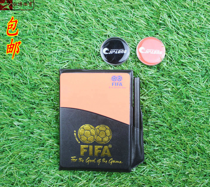Red and Yellow Cards Picker Picker Picker Side Currency Record Card Referee Equipment Football Referee Match Enforcement Supplies
