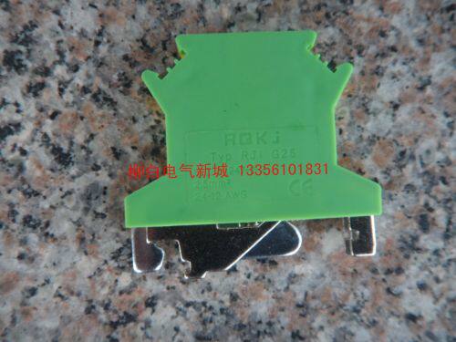 RQKJ Ricki USLKG 2 5 Yellow Green bicolor wire terminals RJ1-G2 5 G3 G5 Yellow Green ground terminals