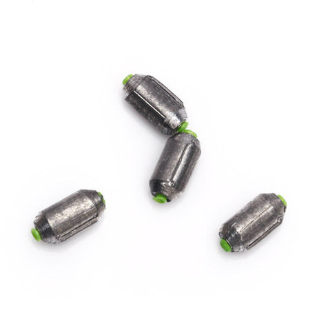 Injection core plastic lead sinker 1g 2g 3g 6g fast lead sinker Plastic core table fishing lead sinker lead skin High quality lead skin