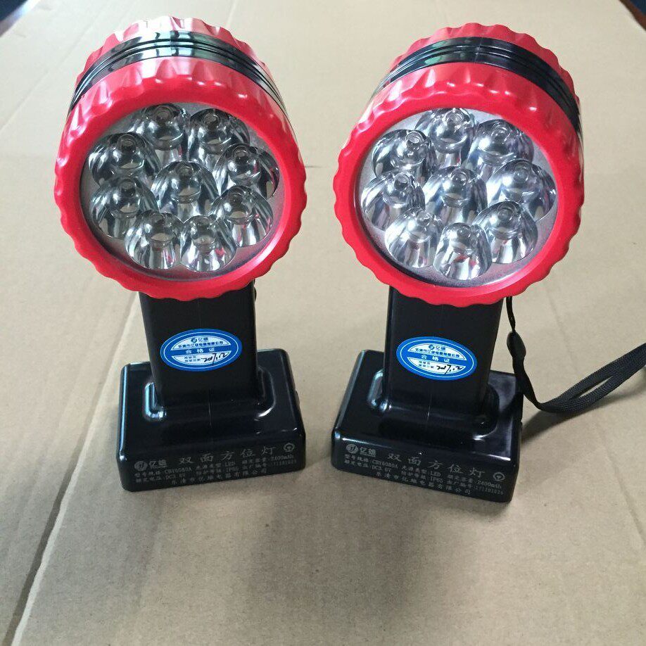 Railway construction warning lights Train Magnetic Magnetic Protection Signal Light Magnetic rails Protective double-sided red flashing lights