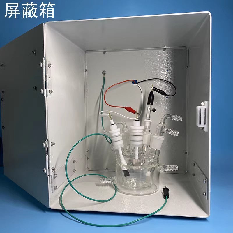 CHI202屏蔽箱 电化学工作站屏蔽箱 耐腐蚀测量微小信号防静电干扰