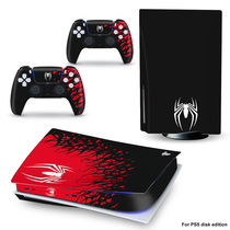 PS5 Host All-Pack Sticker Spider-Man sticker anti-scraping floral de protection florale autocollant douleur CD version CD-ROM