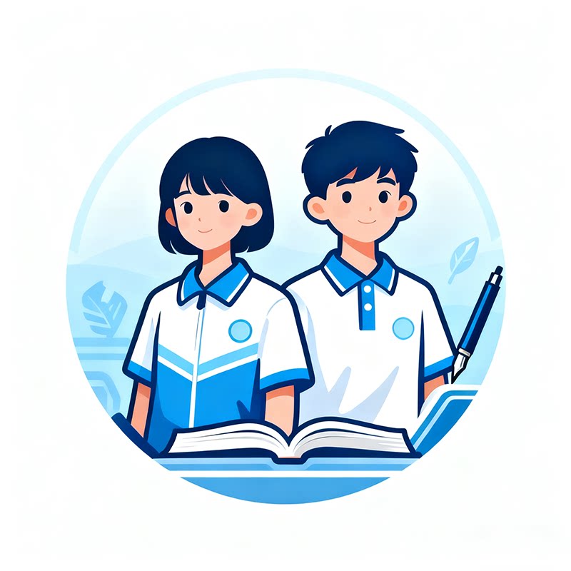 中小学生校服厂家店的LOGO