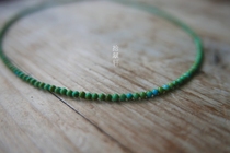 (Zhe scarves shi cui Xuan) 14K natural Xinjiang turquoise turquoise beads