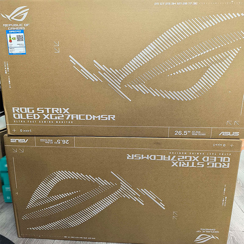 Asus Super Killer 27 Xg27Acdms 2K 280/320Hz Woled Fourth-Generation Monitor Xg27Aqwmg