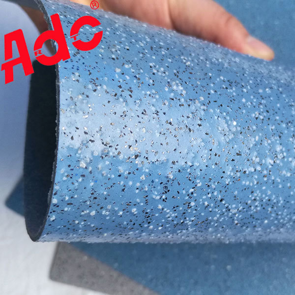 Quartz Sand and Emery Floor Rubber for Buses, Coaches, and Ships, Anti-Slip and Wear-Resistant Floor Rubber for Factories and Workshops