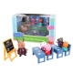 Piggy Trang Toy House Full Set Luxury Toy House Holiday Camper Peggy House Đồ chơi - Đồ chơi gia đình