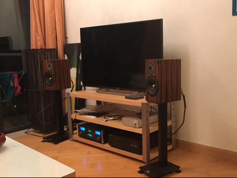 Art E630 Black Walnut Wood Color Red Cherry Wood Color White Maple Wood Color Sound Rack Cabinet Equipment Power Amplifier