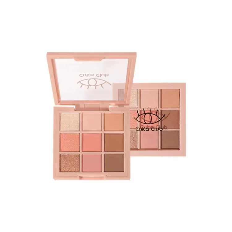 Тени для век 3concepteyes Mousse Ice Crystal Jiugong Eyeshadow Earth Color Длительное стойкое Таро глина палитра перламутровый матовый