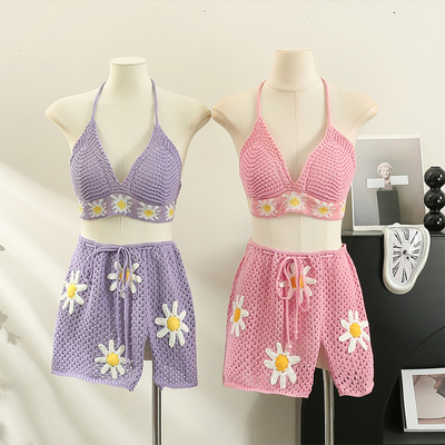 taobao agent Summer woven fitted shorts, lifting effect, high waist