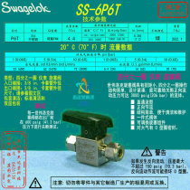 (SS-6P6T) Swagelok Quarter Turn Plug Valve 3 8 in Tubing
