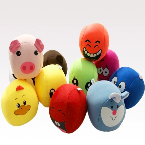 Детский мультяшный мешок с песком для детского сада, сумка, безопасная безвредная губка, игровой реквизит, раннее развитие