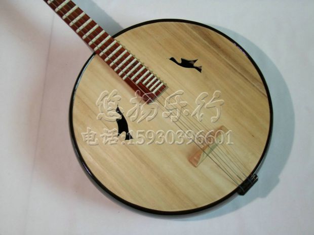 Nhạc cụ quốc gia Hà Bắc Raoyang đặc biệt 阮 gỗ cứng 阮 nhà máy sản xuất phụ kiện quà tặng đặc biệt giá sáo trúc