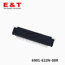 ET Endley 6901-E22N-00R connector 1 0mm 22P tinned H=3 0 cable socket