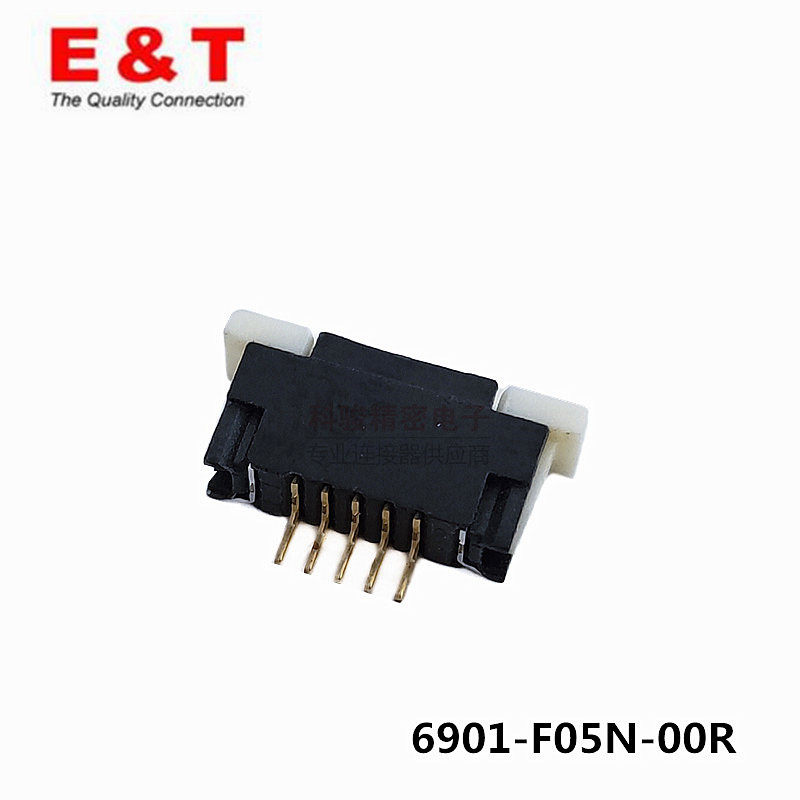 Ndelli 1 0 pitch 5P Previous gold plated 3 0 High FPC flat cable socket 6901-F05N-00R spot-Taobao