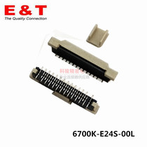 ENTERY connector 0 5FPC 24P Vertical tinned 6700K-E24S-00L Spot