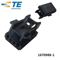 TE original imported connector 1670988-1 4-hole mother rubber shell car connector spot