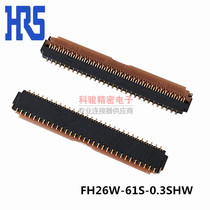 HRS Hirose Connector FH26W-61S-0 3SHW (60) Brand new 0 3FPC 61P in stock