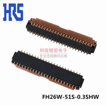 HRS Hirose original connector FH26W-51S-0 3SHW(60) Brand New 51p FPC socket spot