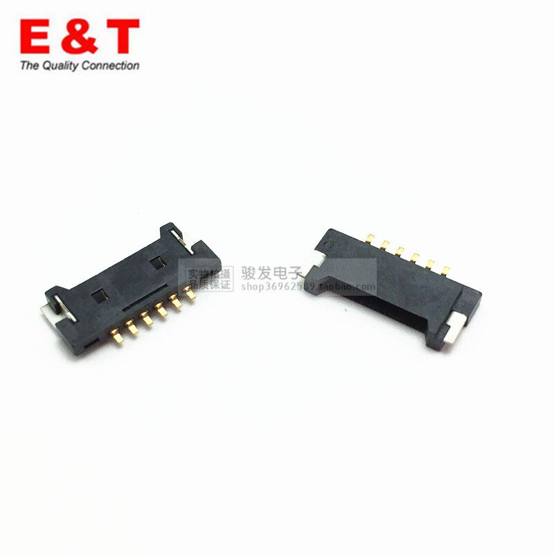 ET Endley connector LCD interface 1 25 pitch 6 pin 3808K-F06N-03L Broken plate type