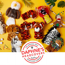 American Daphnes golf club head cover cartoon club head protective cover No. 1 driver cover