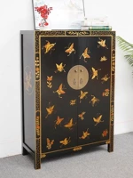 Новый китайский простой ретро -окрашенный шкаф для хранения xuangan