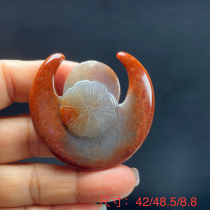Ruihuang Cui Natural Jade Yunnan Huanglong Jade Fine Jewelry Enlightenment Pendant Pretty Colorful Carved Sweater Chain Certificate