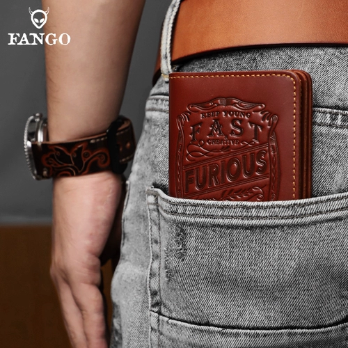 Кожаный креативный защитный чехол ручной работы, 2 в 1